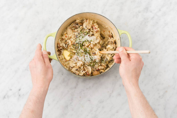 Stir in cheese.