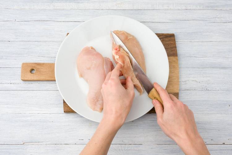 Prep the chicken