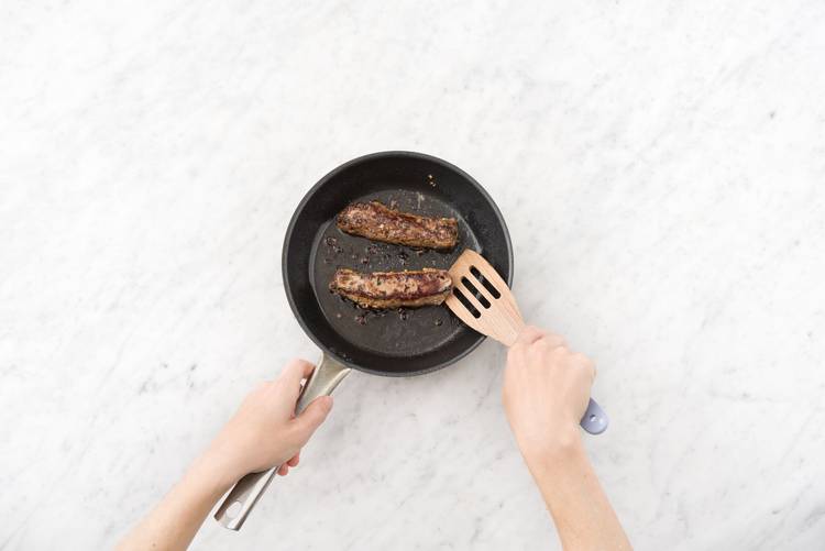 Sear the steak
