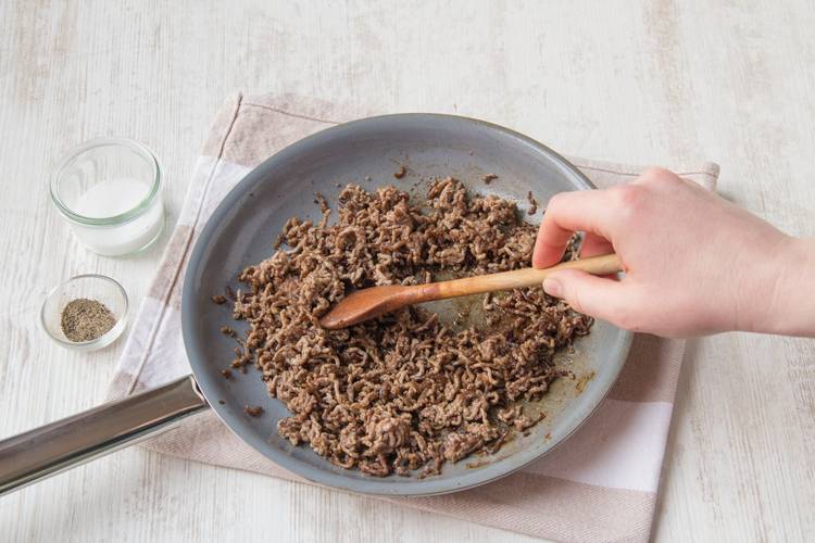 Brown the beef