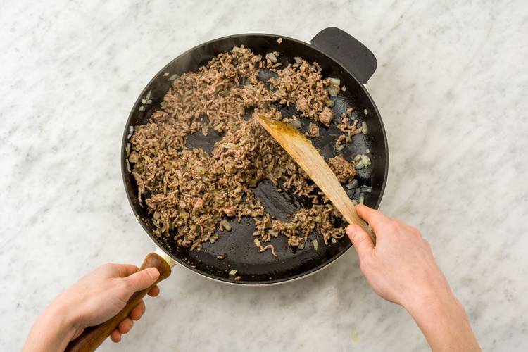 Cook the beef