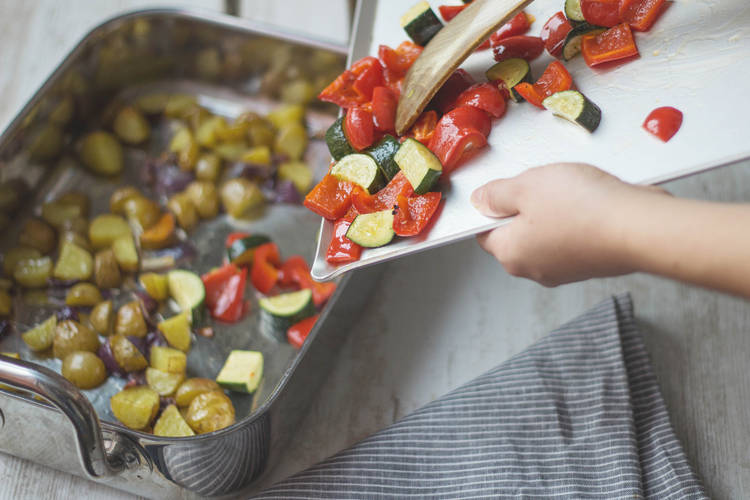 Roast veggies.