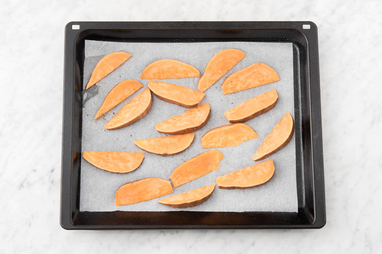 Roast sweet potato.