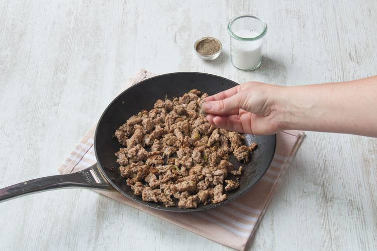 Cook the pork