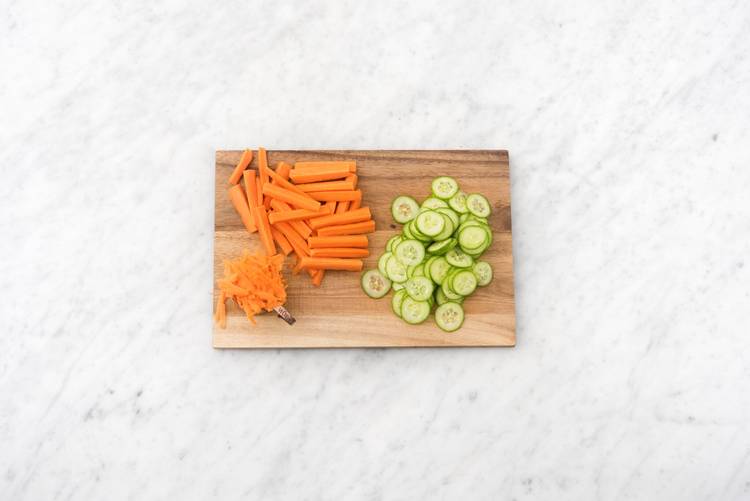 Preheat and prep