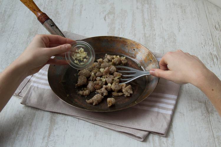 Start the risotto