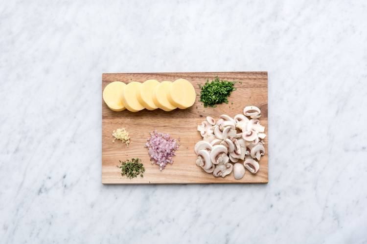 Preheat and prep