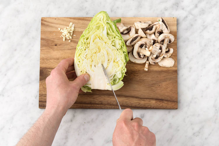 Prepare cabbage.