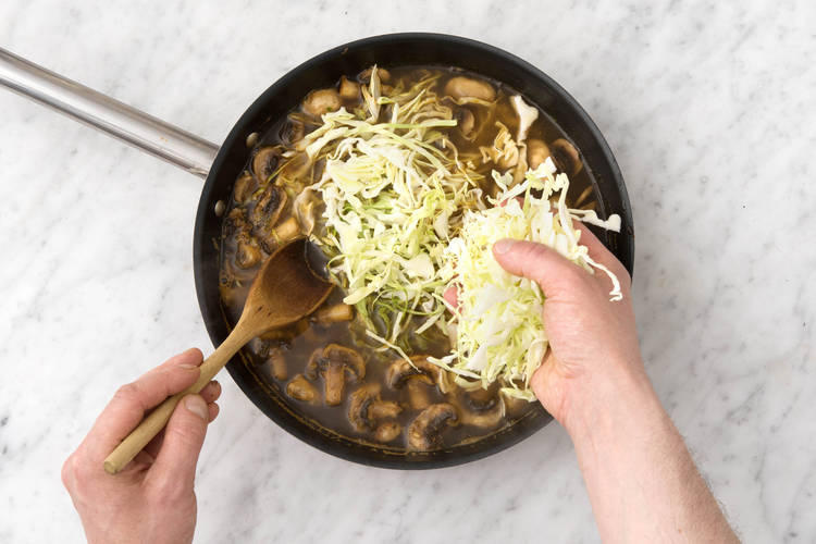 Add cabbage.