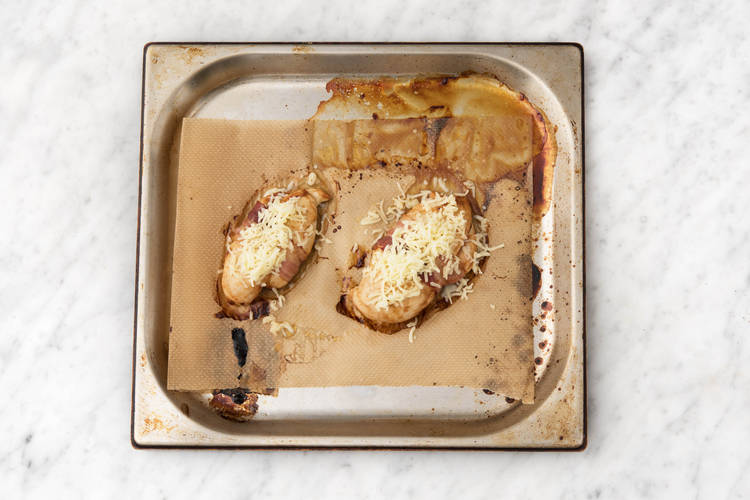 Grill chicken.