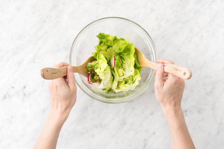 Toss the salad