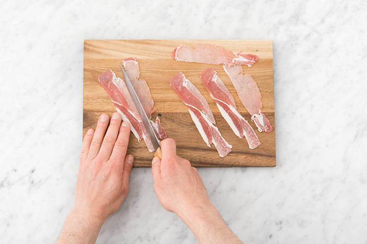 Prepare the bacon