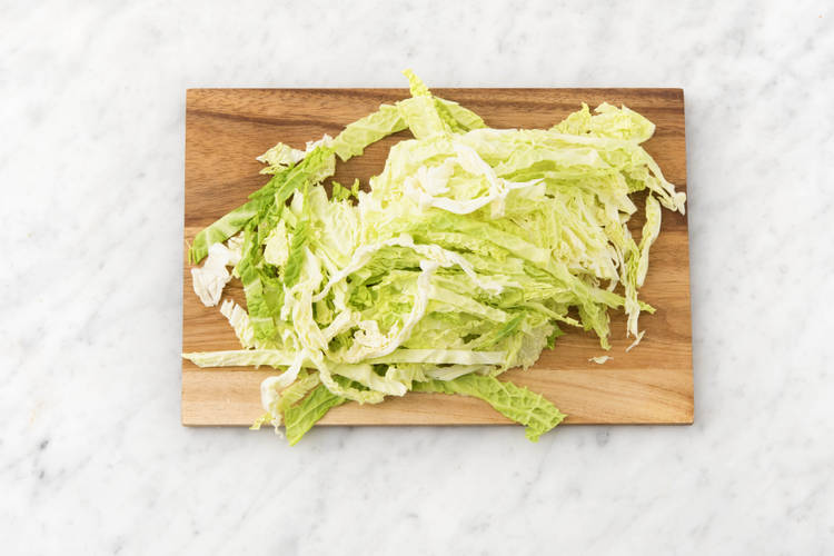 Prep cabbage.
