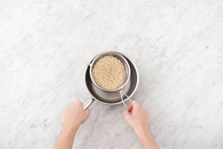 Cook the couscous