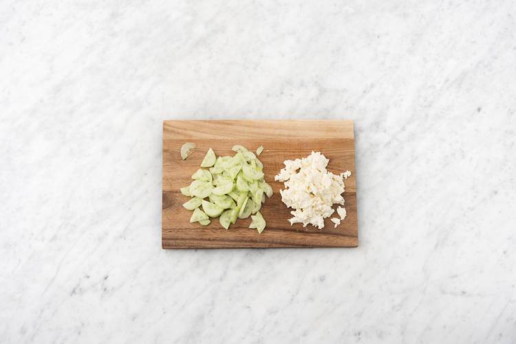 Prep the toppings