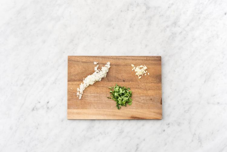 Preheat and prep