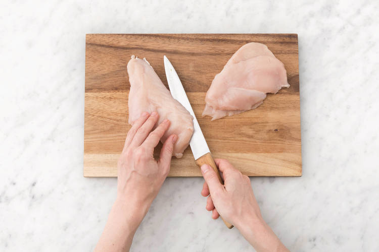 Cook the chicken