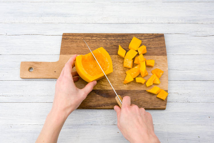 Prep butternut.