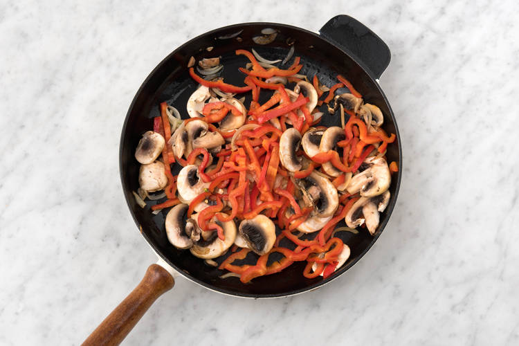 Bak de champignons en paprika