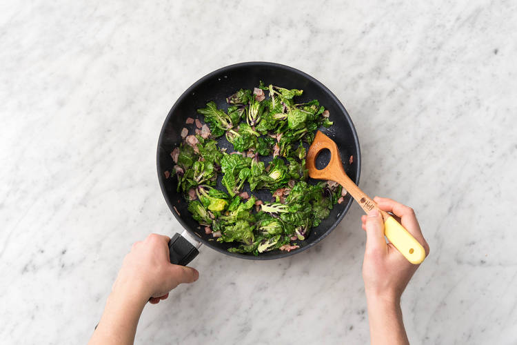 Fry kalettes.