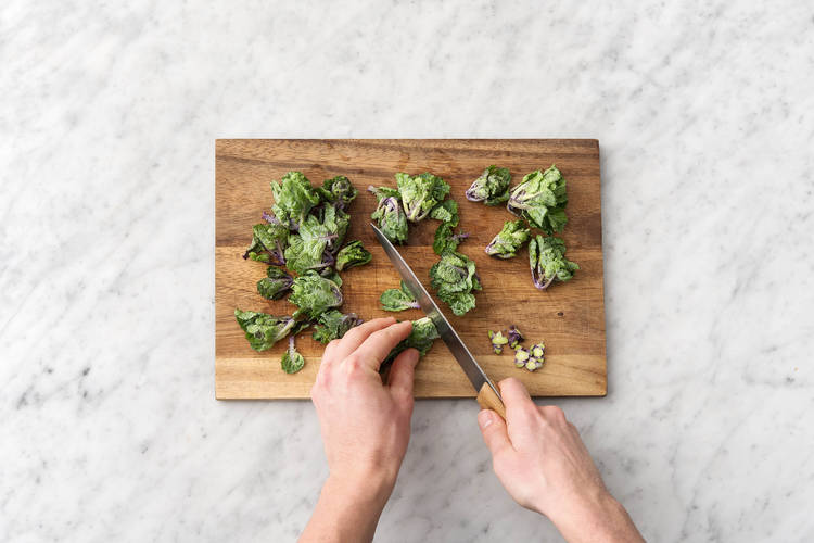 Prep kalettes.