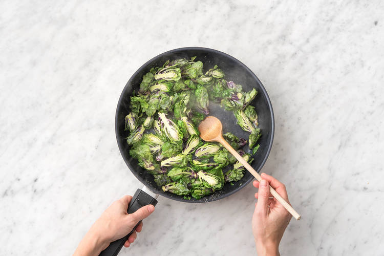 Fry kalettes.
