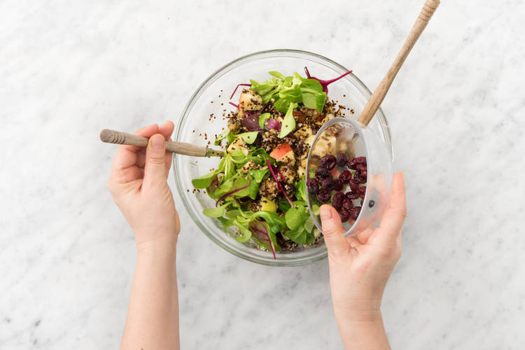 Assemble salad