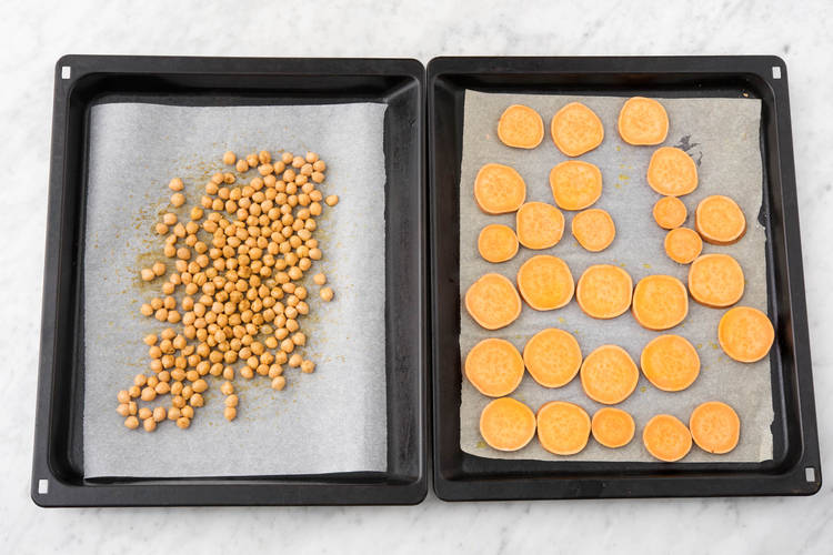 Bake the ingredients