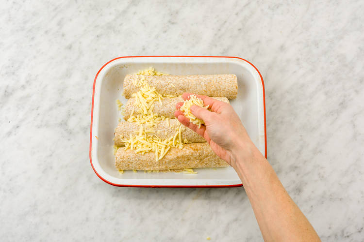 Sprinkle with cheese