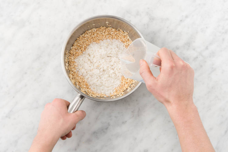 Boil rice