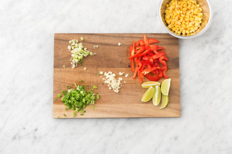 Prep remaining ingredients