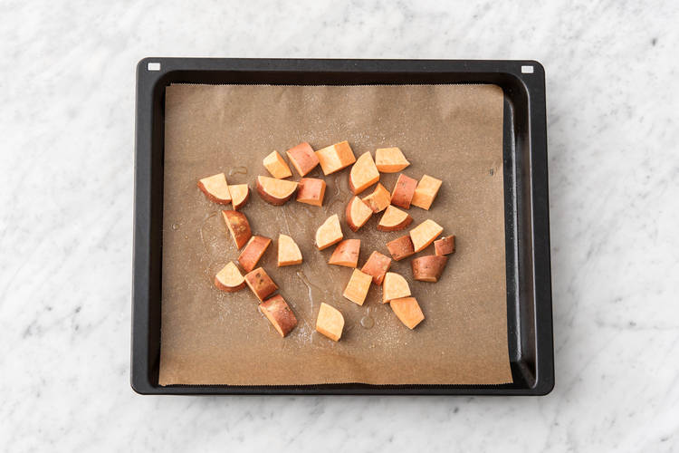 COOK THE SWEET POTATO