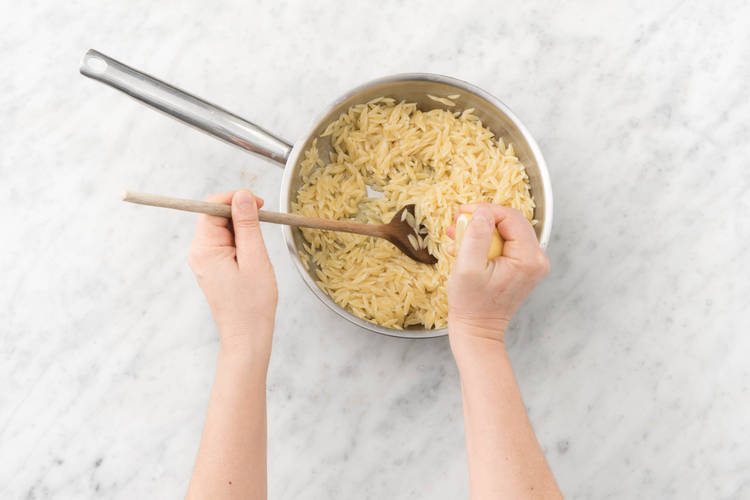 Cook orzo