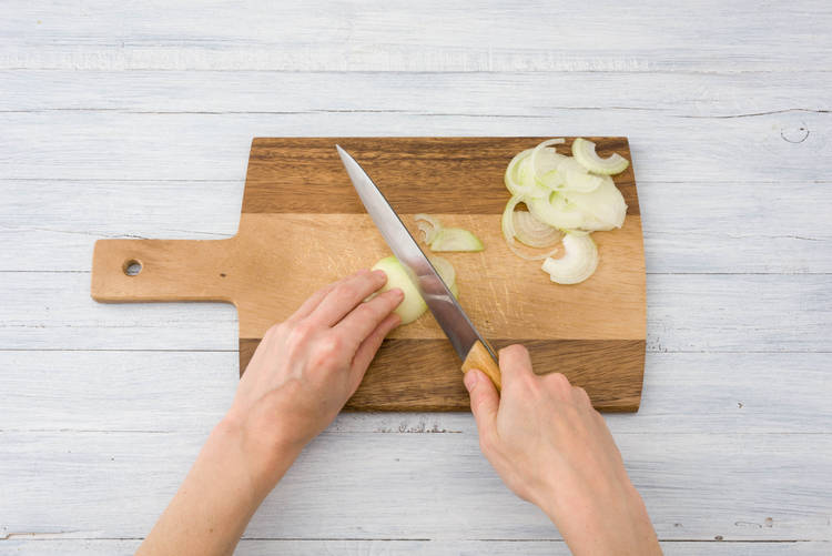 Prep onion.