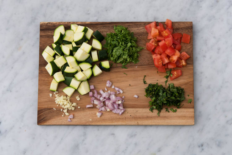 Prep the veg