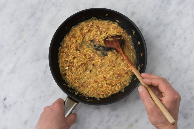 Stir to coat