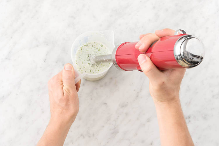 Blend the ingredients