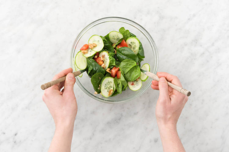 Toss the salad