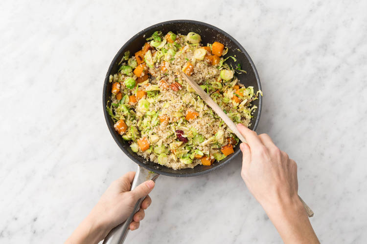Make quinoa mixture