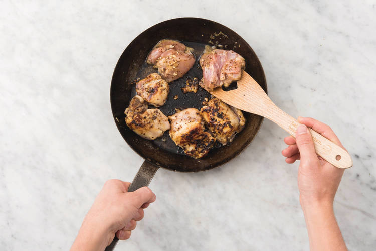Cook the chicken