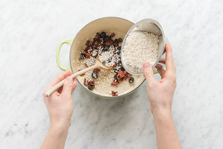 Risottoreis anbraten