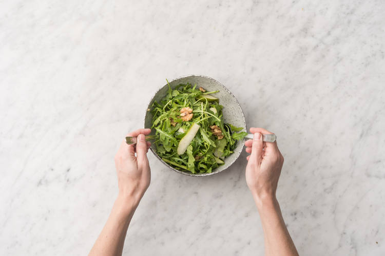 Toss the salad