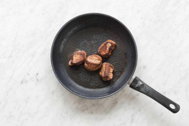 Schweinefilets anbraten