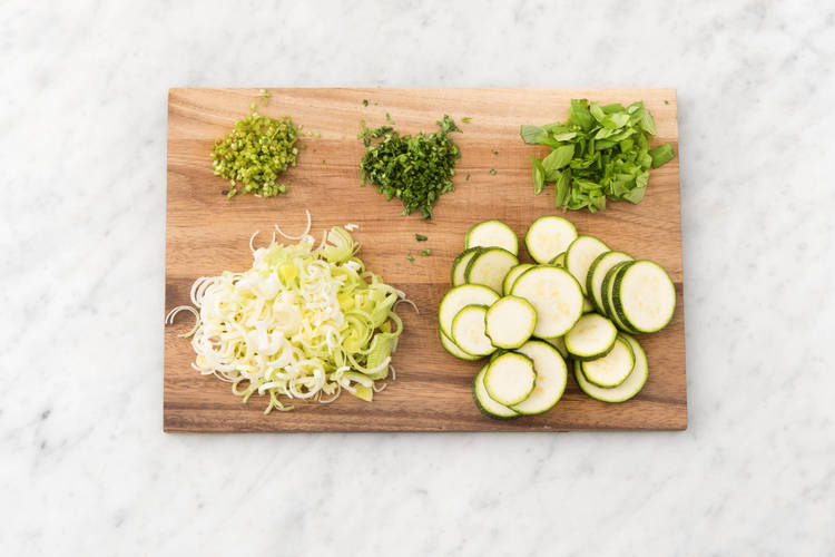 Prep veg.