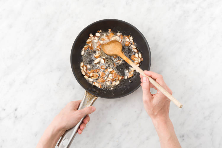 Make honeyed almonds.