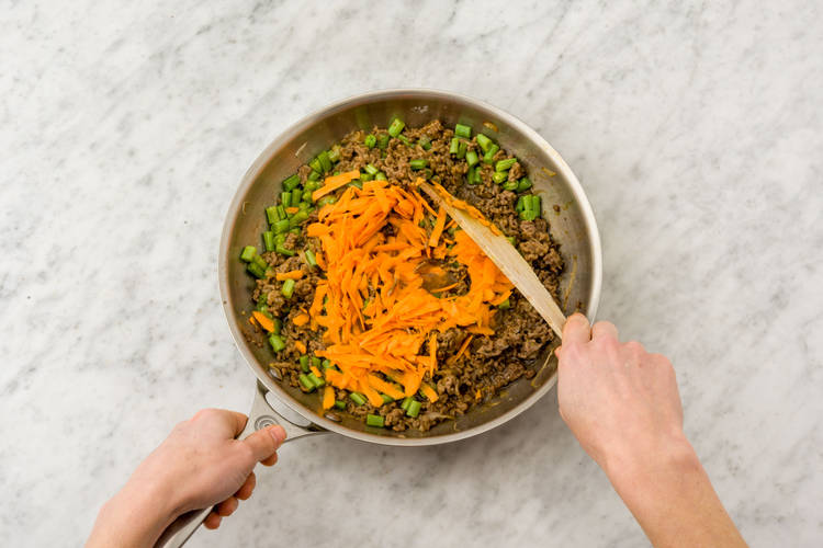 ADD THE VEGGIES