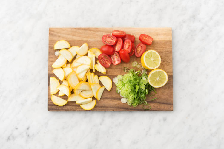 Preheat and prep