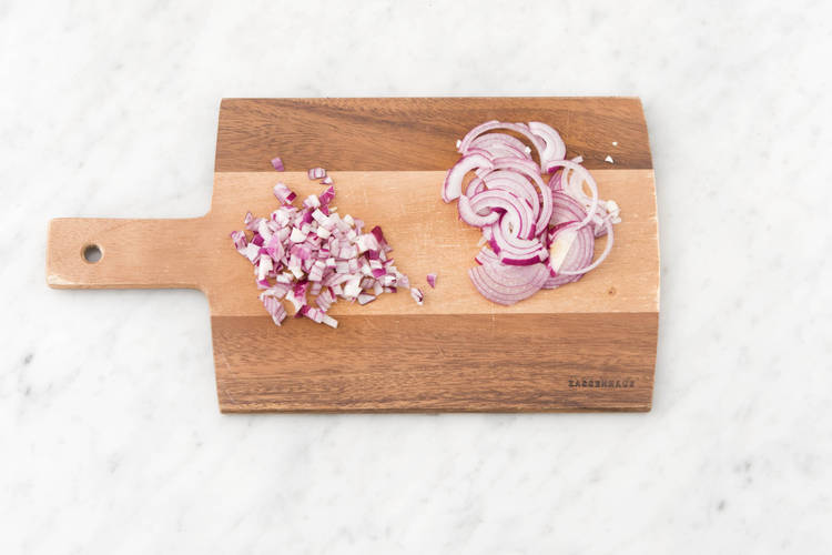 Prep onion.