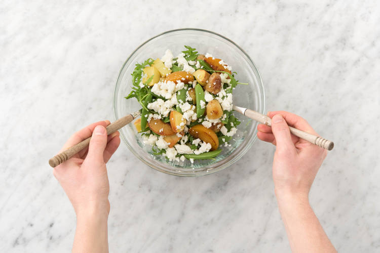 Toss the salad