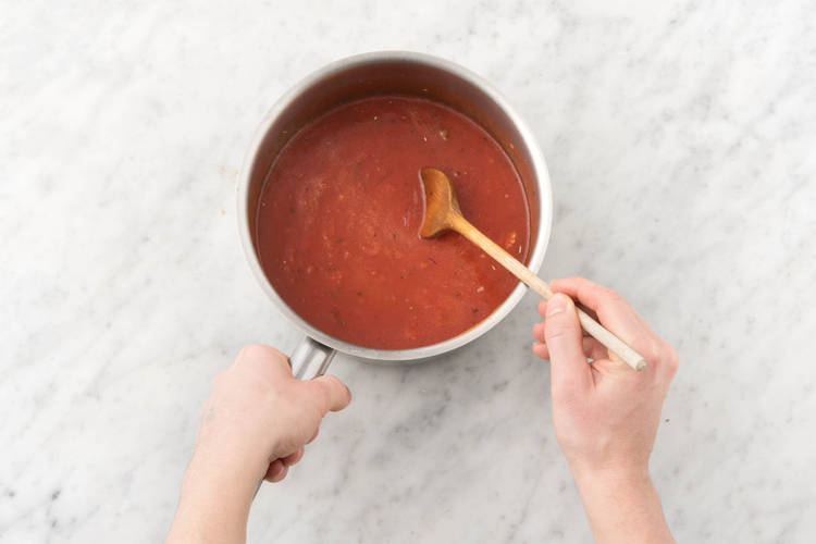 Make sauce.